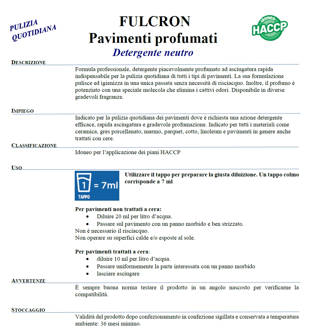 FULCRON PAVIM. AGRUMI 1LT 
