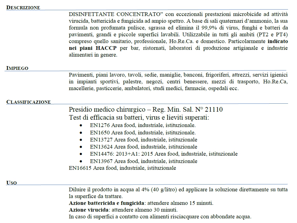 FULCRON DISINFETT CONC. 1L