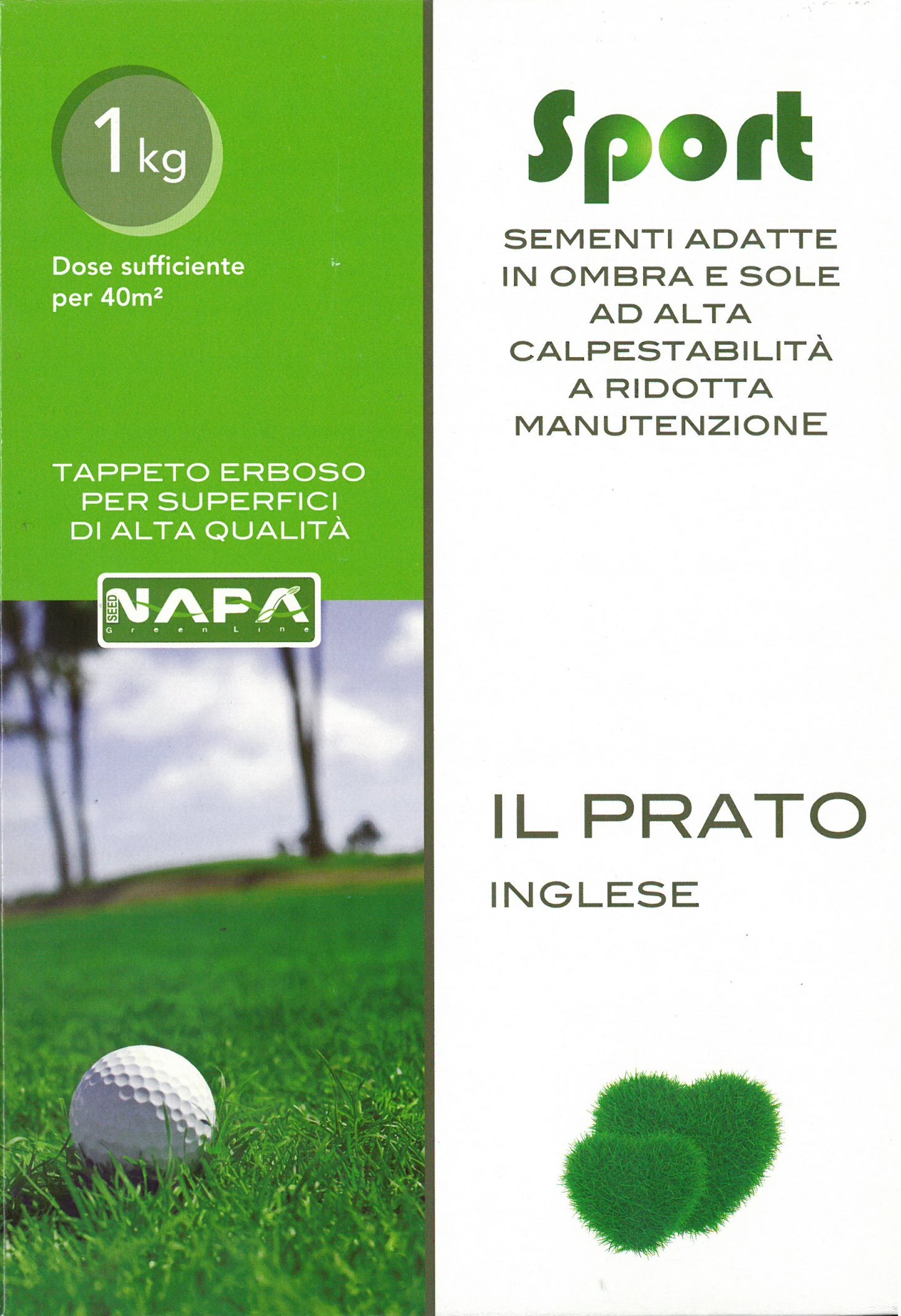 SEMI ERBA PRATO INGLES 1KG