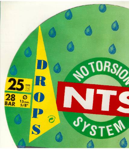 TUBO DROPS LIME  5/8  25 m