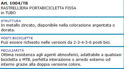 PORTA BICICLETTE 5 POSTI  