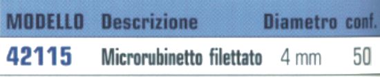 RUBINETTO REG IN LINEA 1/4