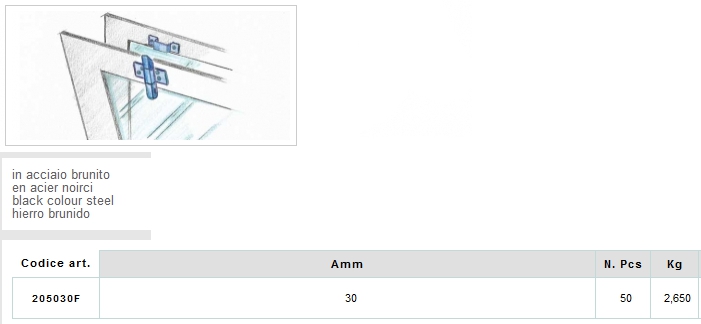 CRICCHETTO FRANC 30 FERRO 