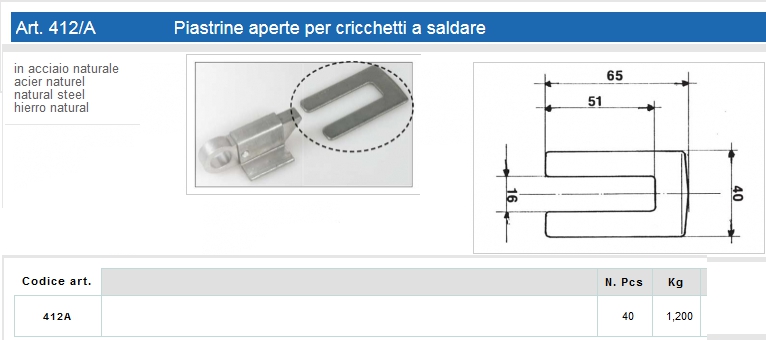 PIASTRINE APERT x CRICCHET