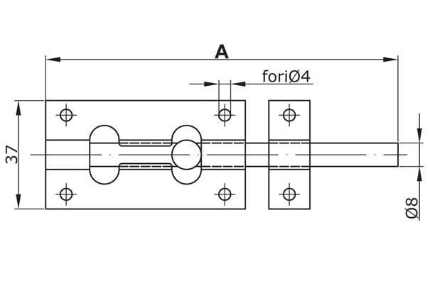 CATENACCIO CANNONE 60 ZINC