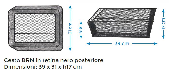 CESTINO RETTAN SENZA GANCI