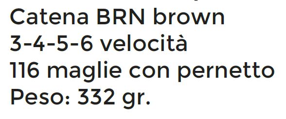 CATENA 1/2X3/32 6-7-8 VEL.