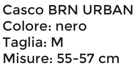 CASCHETTO URBAN NERO TG.M 