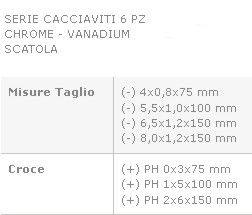 GIRAVITI EKO SET 6 PZ     