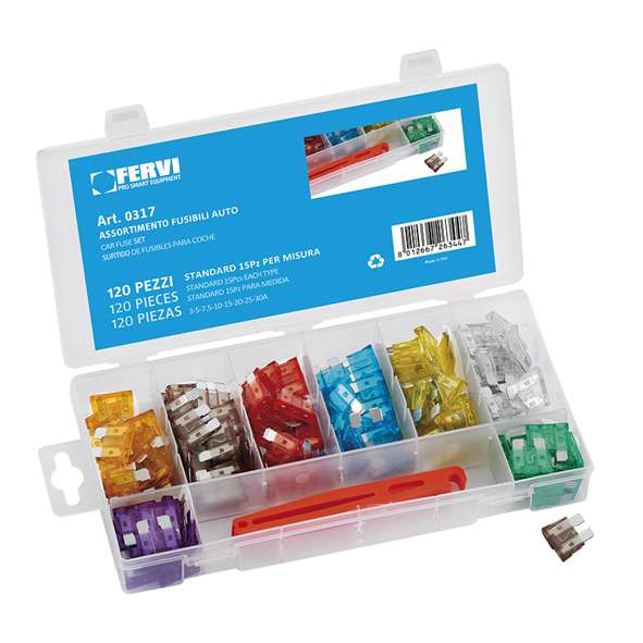 ASSORTIMENTO FUSIBILI AUTO