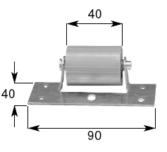 RULLO DI RINVIO 30MM      