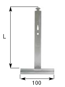 GANCIO ATTACCO STECCA 19CM