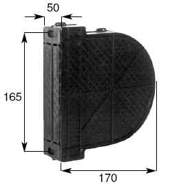 CASSET.PLAST.165MM 4/6MT  
