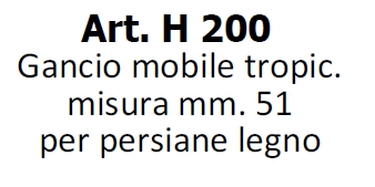 GANCIO MOBILE LEGNO       
