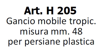 GANCIO MOBILE PLASTICA    