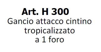 GANCIO ATTACCO A 1 FORO   
