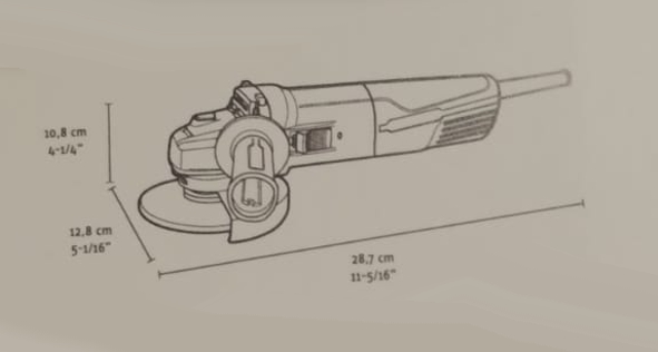 SMERIGLIATR ANG 115 720 W 