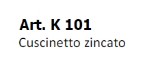 CUSCINETTO ZINCATO        