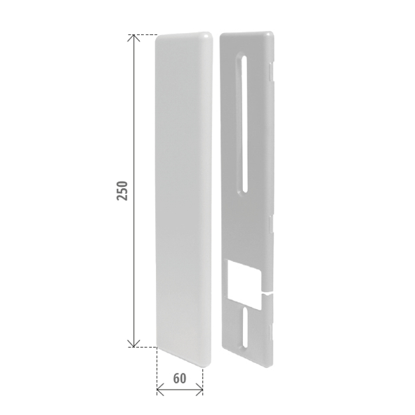 PLACCA FAST CIECA C/SOTTOP