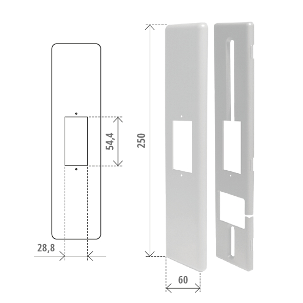 PLACCA X INTERRUTT +SOTTOP