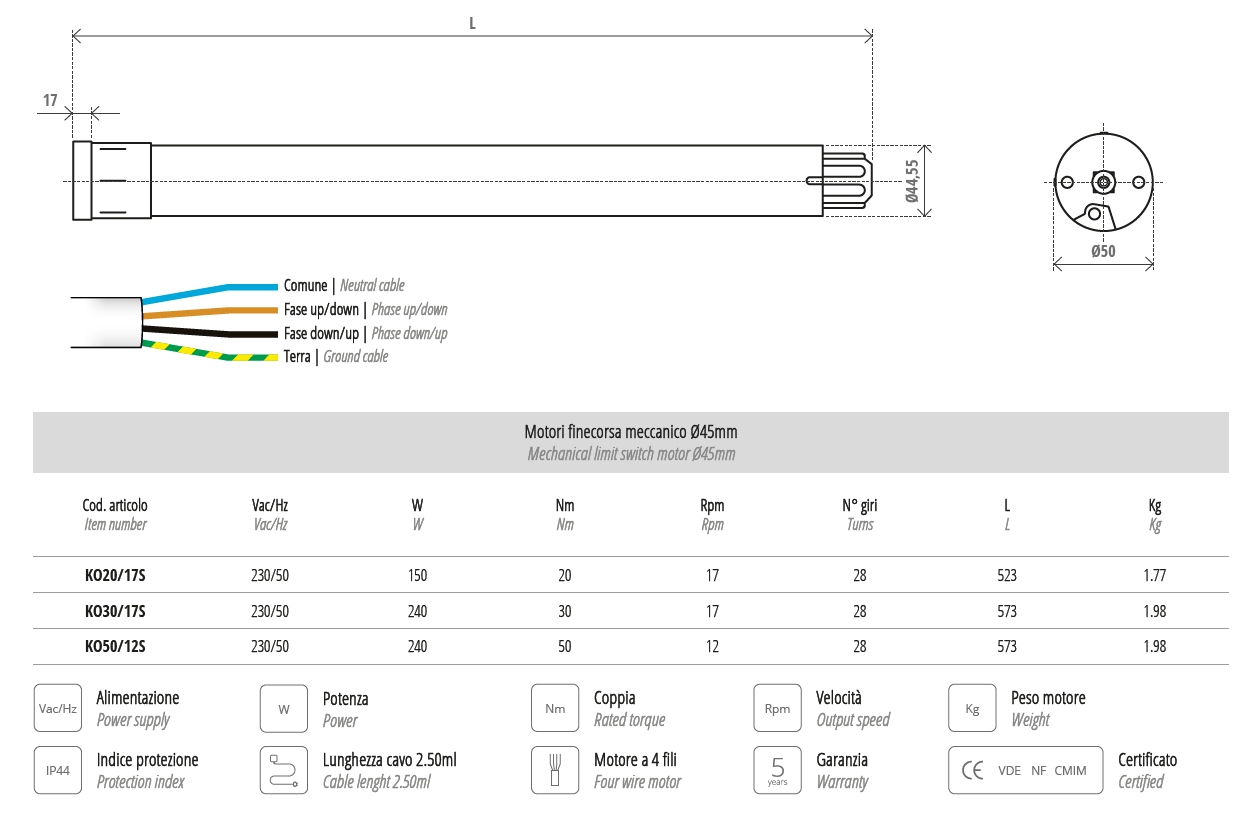 MOTORE 30NW ITA COMPLETO  