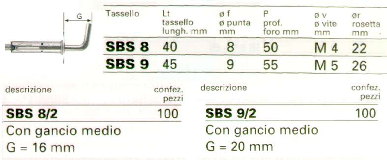 TASSELLI SBS 8/2 ACC  100P