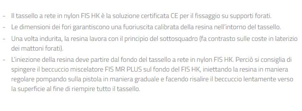 TASS A RETE FIS H 16x85 K 