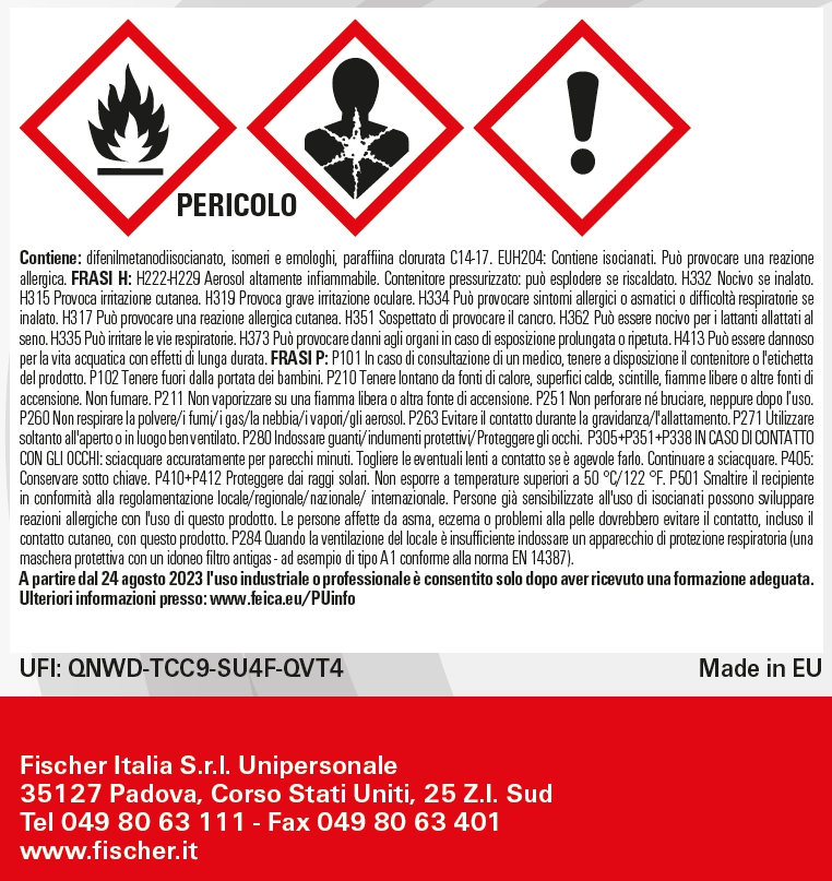 SCHIUMA POL PIS PUP 1K 750