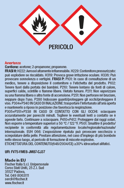 PULITORE SCHIUMA PUR 500  