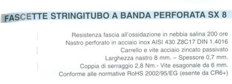 FASCETTA METAL 8 MM  8-12 