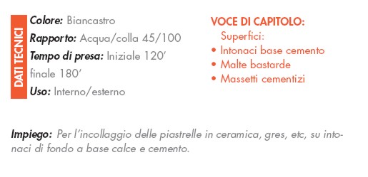 COLLA PIASTR GRI BRICO KG5