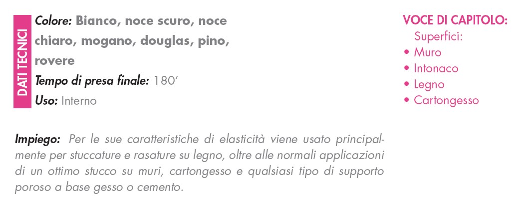 STUCCO  PASTA BRIKO GR 250