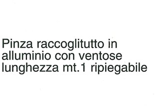 PINZA RACCOGLITUTTO TOP 87