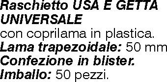 RASCHIETTO VETRI LAM/TRAP 