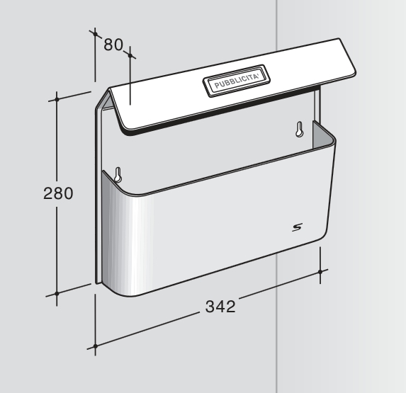 CASS PUBBL BIMETAL  GRI/FE