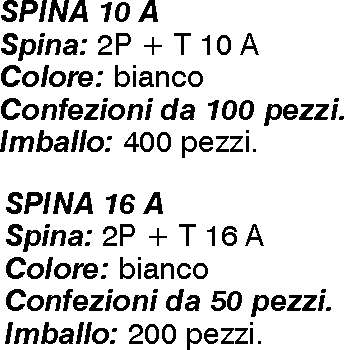SPINA 2P + T 10A      BIAN