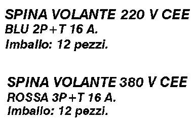 SPINA M BLU CEE VOLANTE   