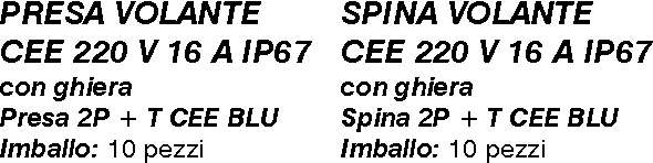 PRESA VOL 2P+T 16A IP67   