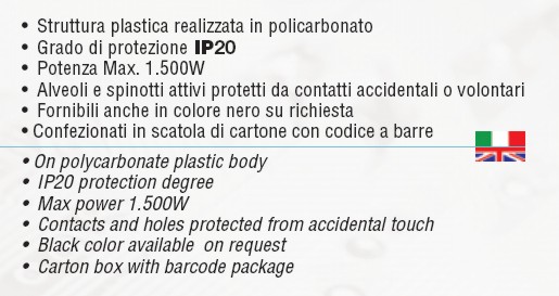 ADAT SCHUKO SP10A NERO ECO