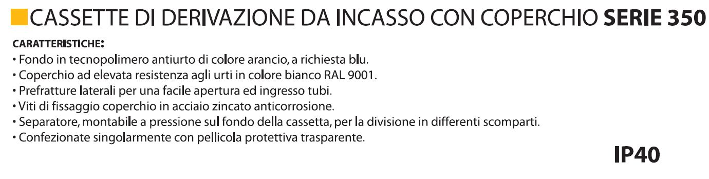 SCATOLA DERIVAZ 92x92x45  