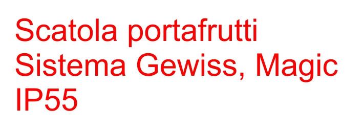 SCAT PORTAF IP65  1P MAGIC