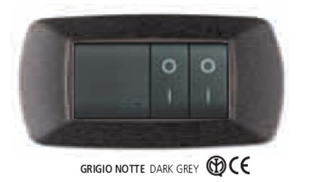 PLACCA MYLIFE 4P NERO OPA 