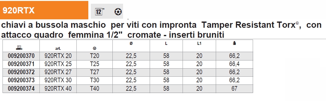 920RTX CHI BUSS MA 1/2 T20