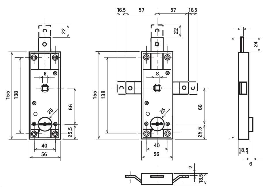 SERRAT PER BASCULANTI 1640