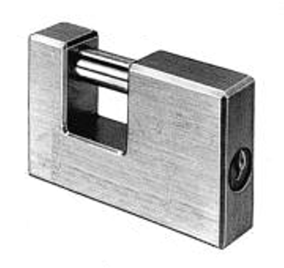 LUCCHETTO RETT.OTTONE 60MM