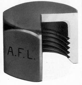 300 CALOTTA ACC.ZINC 1/4  