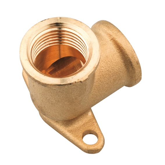 GOMITO FF OTTONE FLANG 3/4