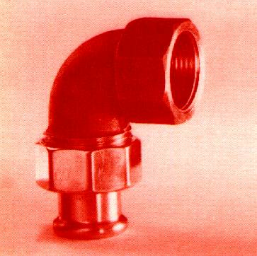 GOMITO FF OTTONE FLANG 1/2