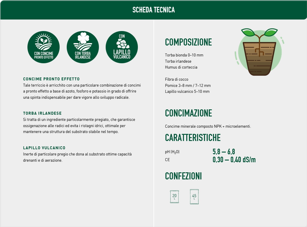 TERRICCIO FIORIERE LT.45  