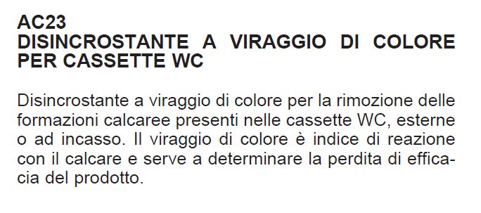 AC23 DISINCR CASSET WC 1LT